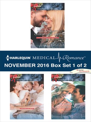 Harlequin Medical Romance November 2016, Box Set 1 of 2 - ebook